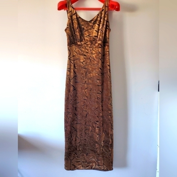 JOSEPH RIBKOFF vintage 90's crushed  velvet dress - Picture 5 of 12